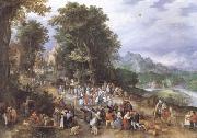 A Flemish Fair (mk25) BRUEGHEL, Jan the Elder
